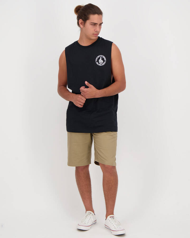 The Mad Hueys F*ck Off Im Fishing Muscle Tank for Mens