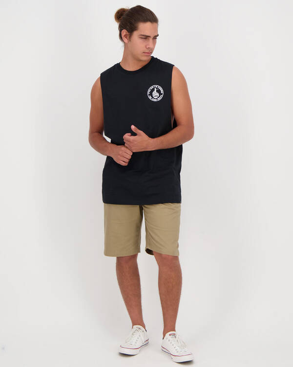 The Mad Hueys F*ck Off Im Fishing Muscle Tank for Mens