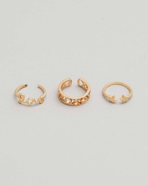 Karyn In LA Love Toe Ring Pack for Womens