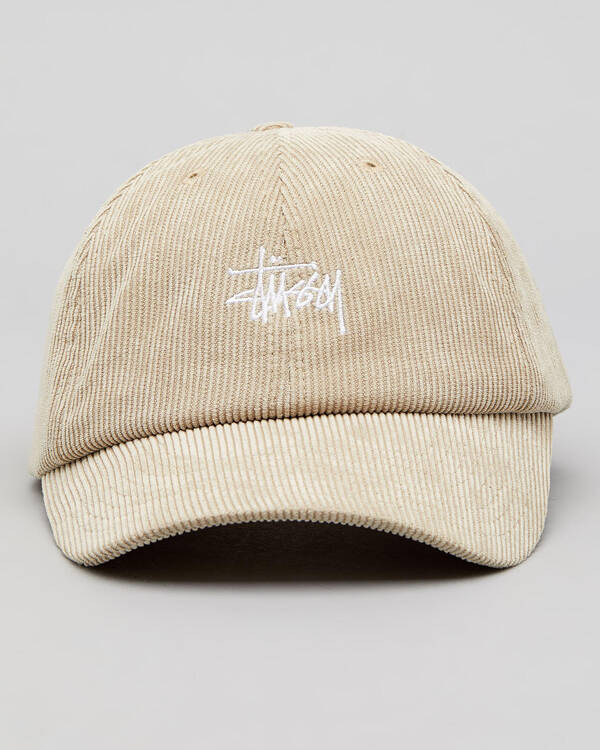 Stussy Graffiti Cord Low Pro Cap for Womens