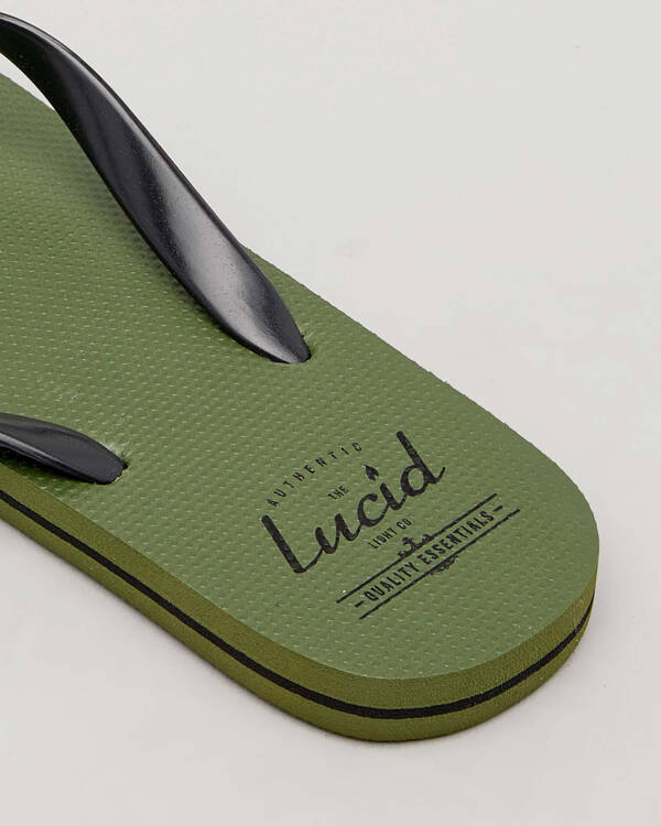 Lucid Wedge Thongs for Mens