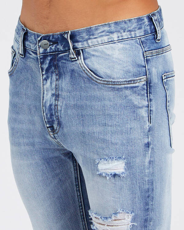Kiss Chacey Pocket Skinny Jeans for Mens