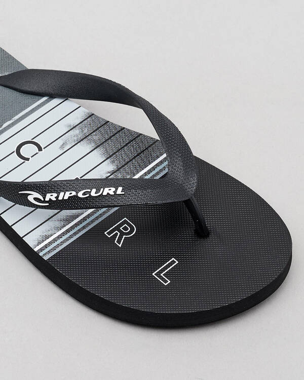 Rip Curl Hold Down Stripe Thongs for Mens