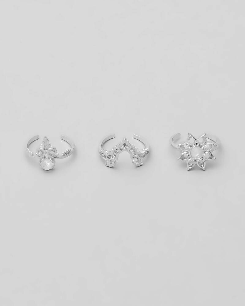 Karyn In LA Althea Toe Ring Pack for Womens