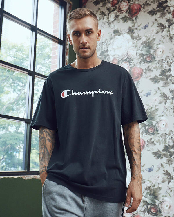 Champion Logo T-Shirt for Mens
