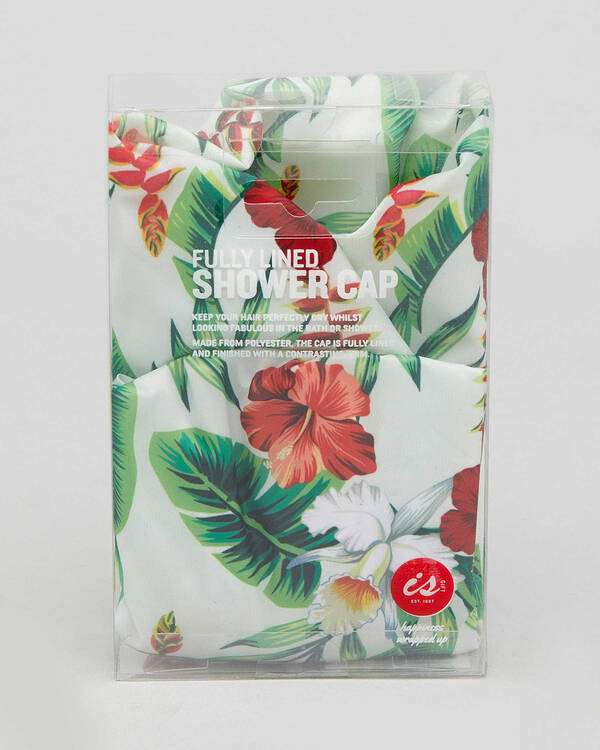Mooloola Tropical Shower Cap for Womens