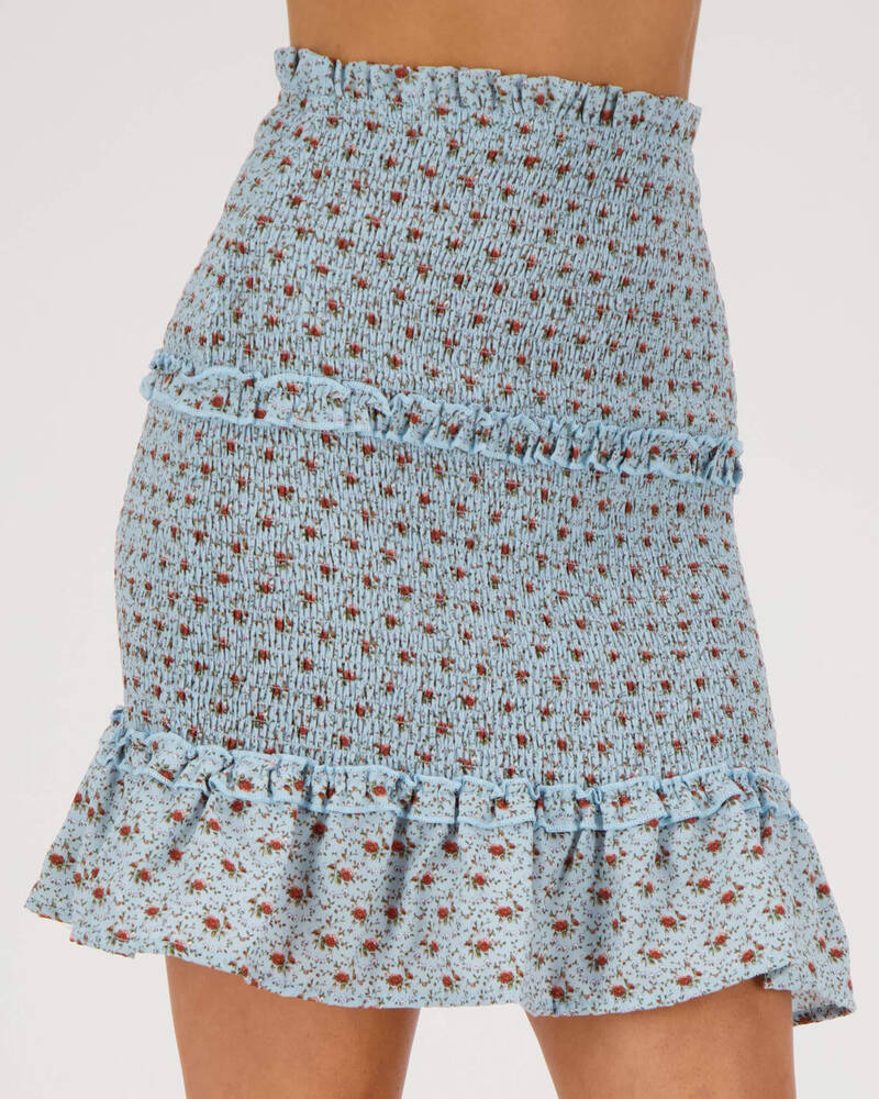 Red Berry Riya Skirt for Womens