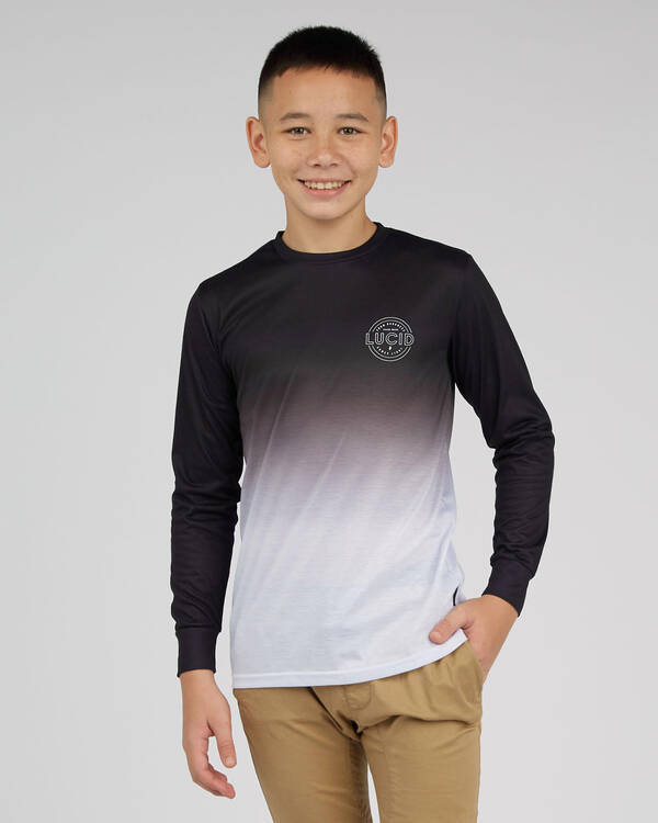 Lucid Boys' Glow Long Sleeve T-Shirt for Mens