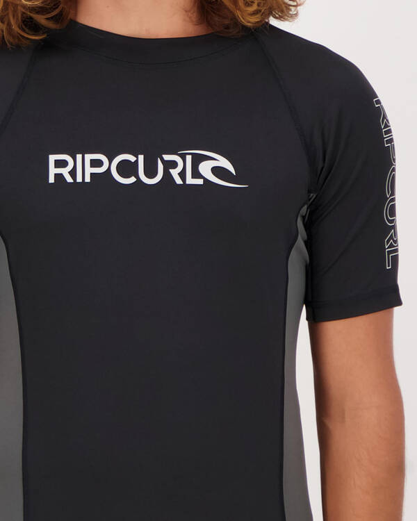 Rip Curl Tri Moto Rash Vest for Mens