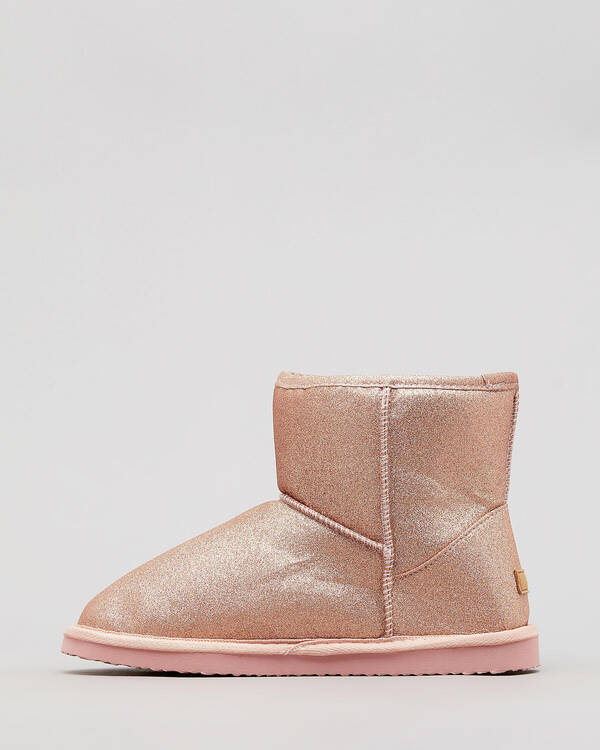 Mooloola Glitter Slipper Boots for Womens