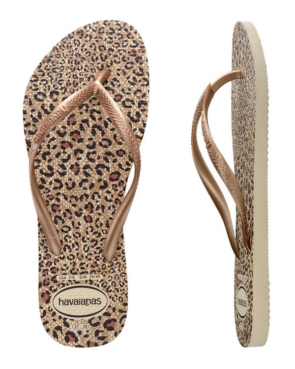 Havaianas Slim Animal Prints Thongs for Womens