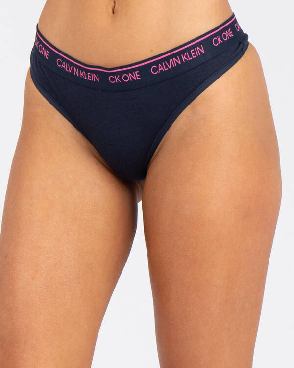 Calvin Klein CK One Thong for Womens