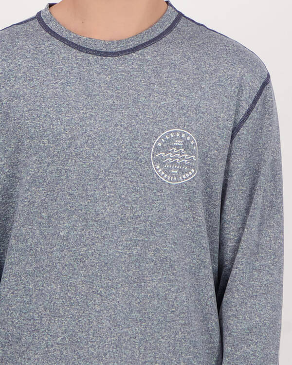 Billabong Boys' Wavy Day Loose Fit Rash Vest for Mens