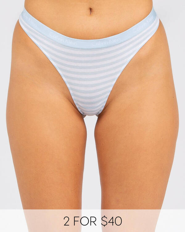 Calvin Klein Carousel Thong for Womens