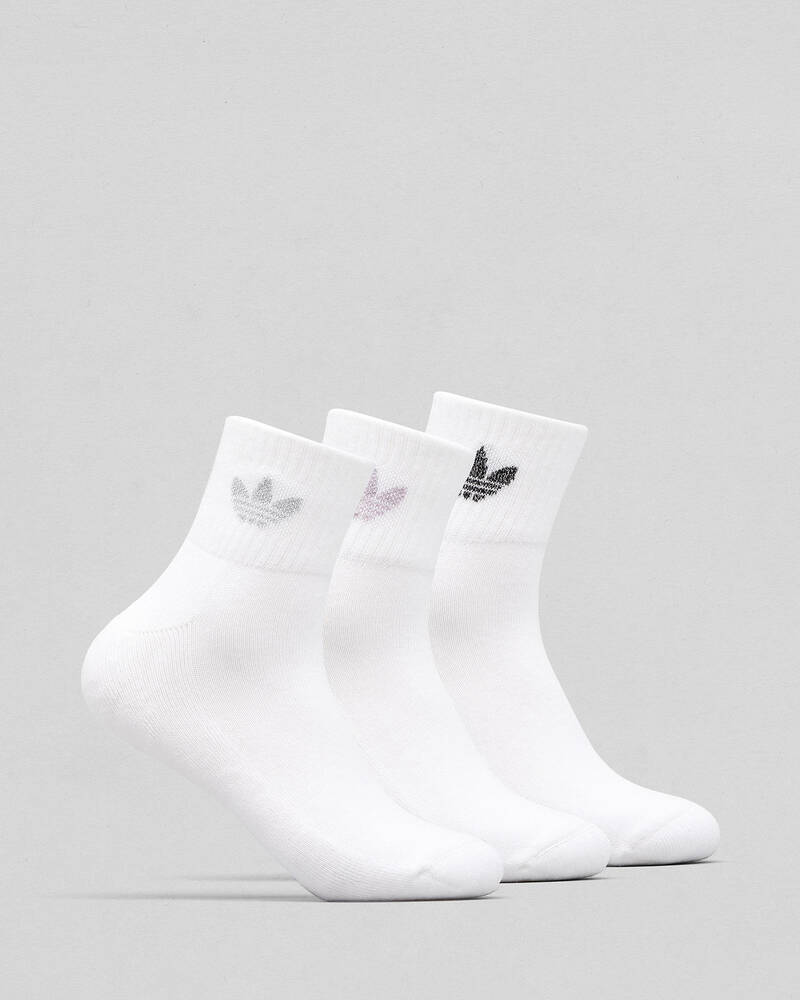 Adidas Womens Mid Ankle Sock Pack for Womens