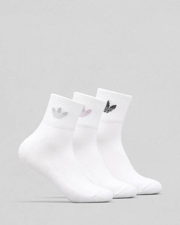 Adidas Womens Mid Ankle Sock Pack for Womens