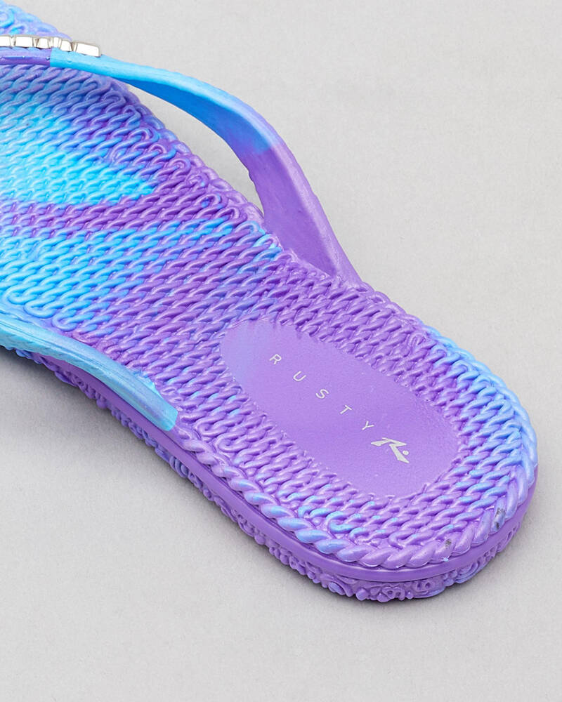 Rusty Girls' Splat Flippin' Thongs for Womens