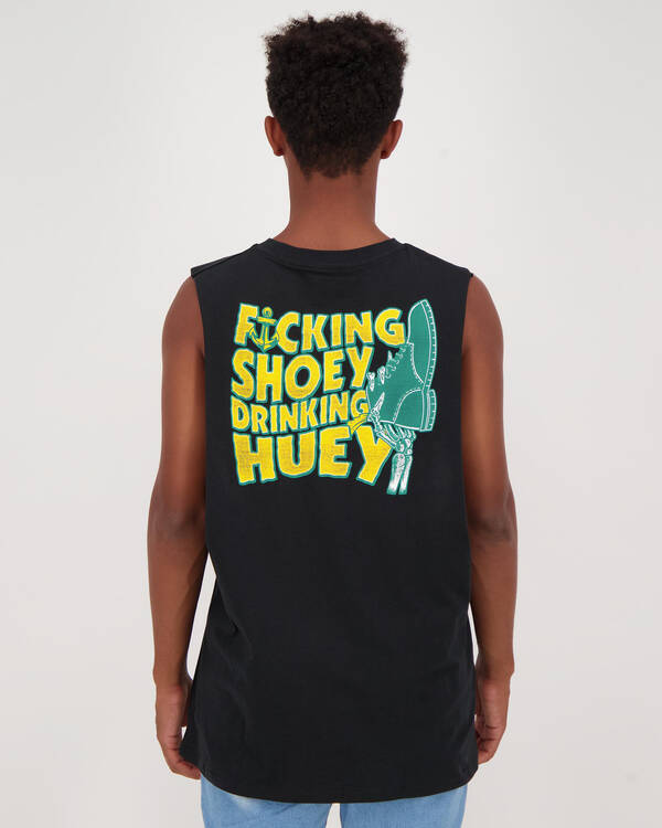 The Mad Hueys Fkn Shoey Muscle Tank for Mens