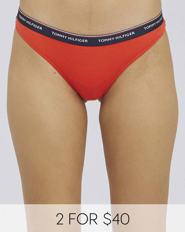 Tommy Hilfiger Essentials Thong for Womens