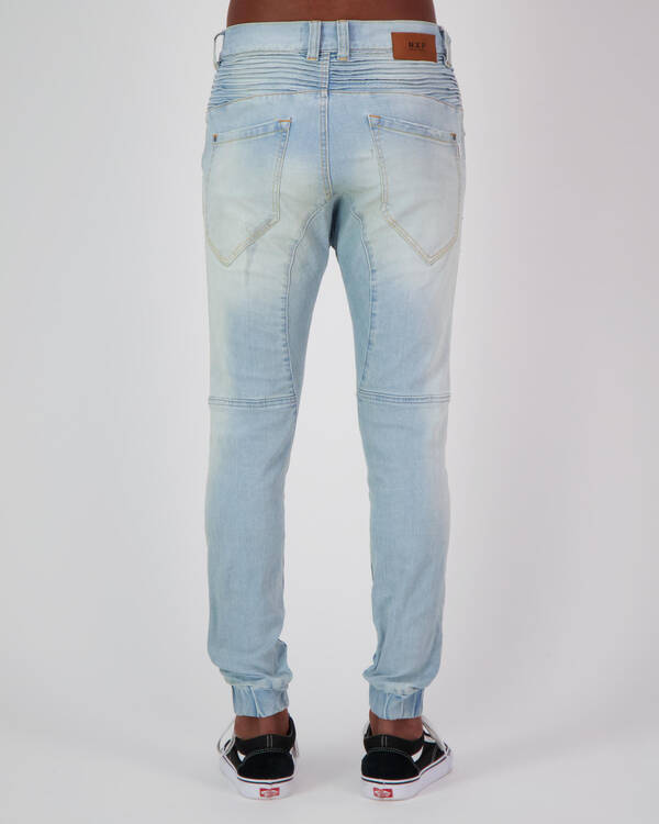 Nena & Pasadena Destroyer Elastic Ankle Jeans for Mens
