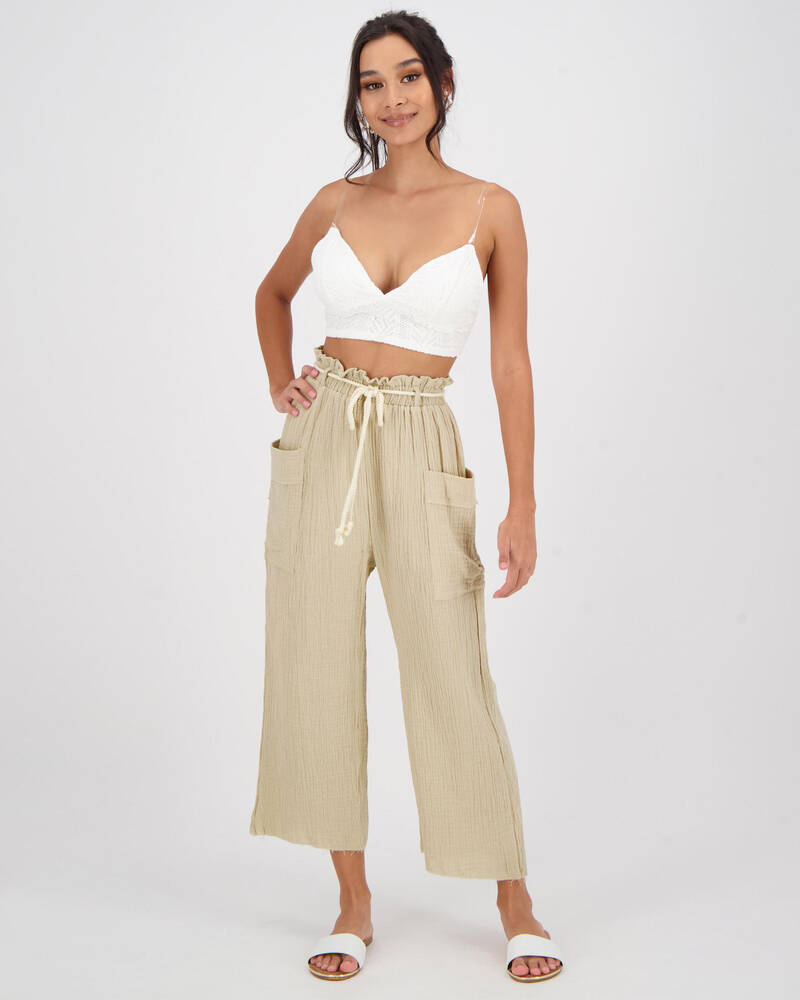 Sassy Hills Fashion Castaway Beach Pants for Womens