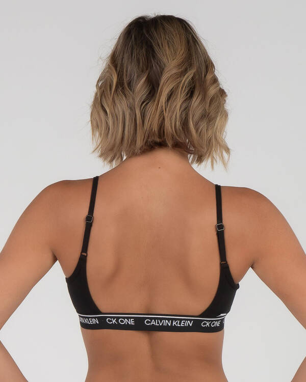 Calvin Klein CK One Unlined Bralette for Womens