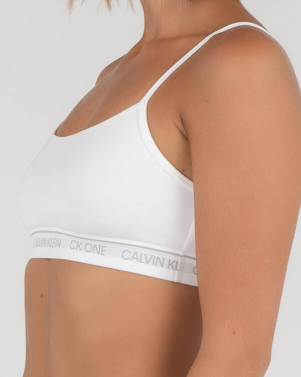 Calvin Klein CK One Unlined Bralette for Womens