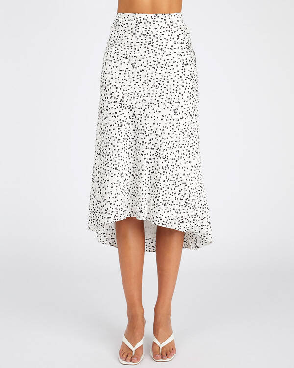 Into Fashions Iggy Midi Skirt for Womens