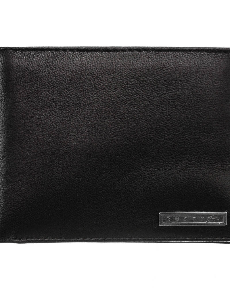 Rusty High River Leather Wallet for Mens