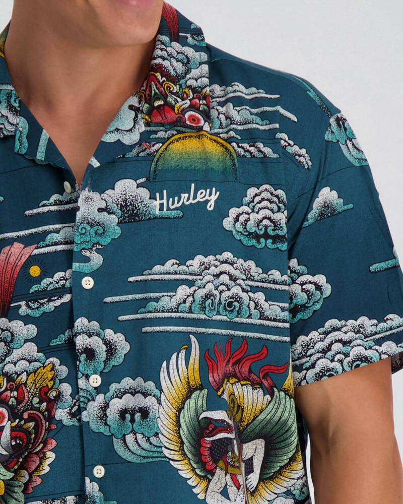 Hurley Indo Woven Top Shirt for Mens