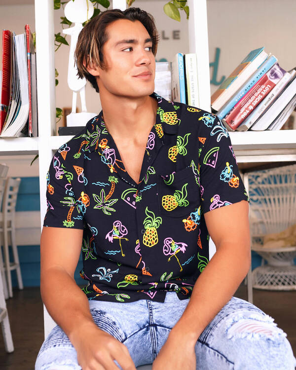 Lucid Glow Short Sleeve Shirt for Mens