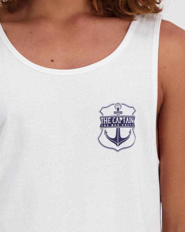 The Mad Hueys Captain Singlet for Mens