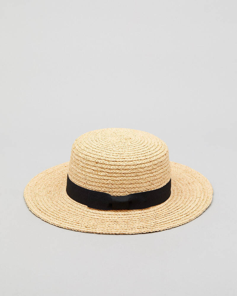 Mooloola Holly Boater Hat for Womens