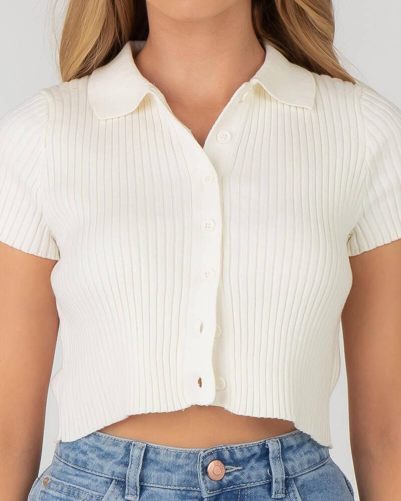 Into Fashions Right On Knit Top for Womens
