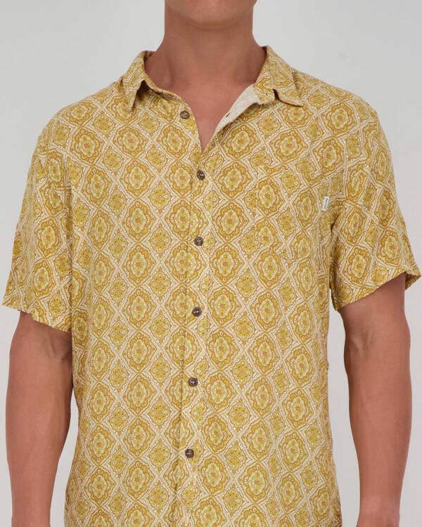Rhythm Kasbah Short Sleeve Shirt for Mens