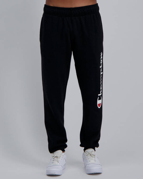 Champion Logo Cuff Track Pants for Mens