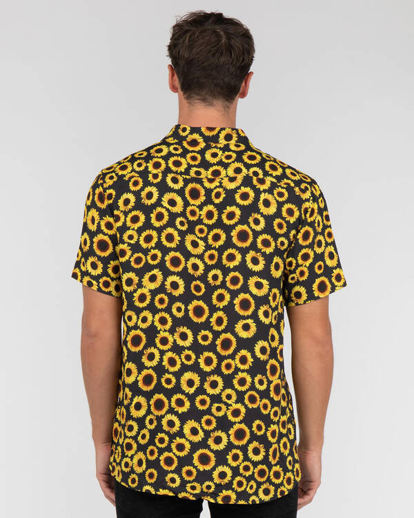 Skylark Sunflower Short Sleeve Shirt for Mens