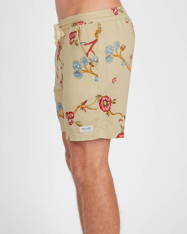 Banks Journal Aymbols Linen Walk Short for Mens