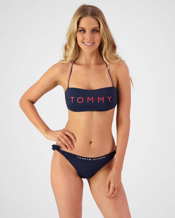 Tommy Hilfiger Core Solid Bikini Top for Womens
