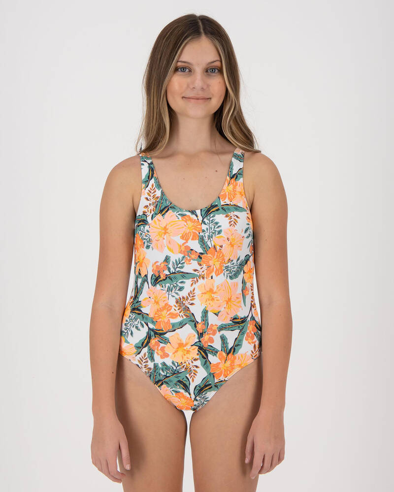 Roxy Girls' Love Is Big One Piece Swimsuit for Womens