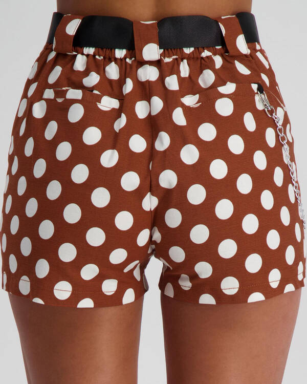 Ava And Ever Polka Dot Shorts for Womens