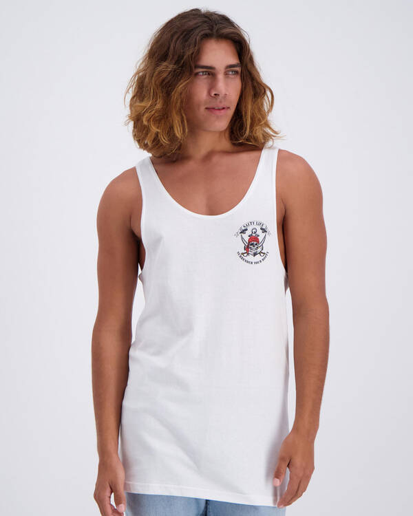 Salty Life Abandon Singlet for Mens