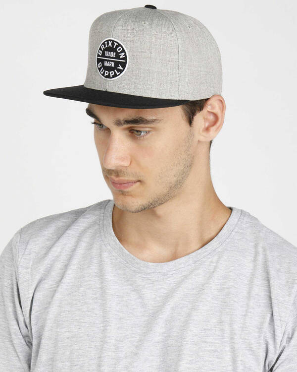 Brixton Oath III Snapback Cap for Mens