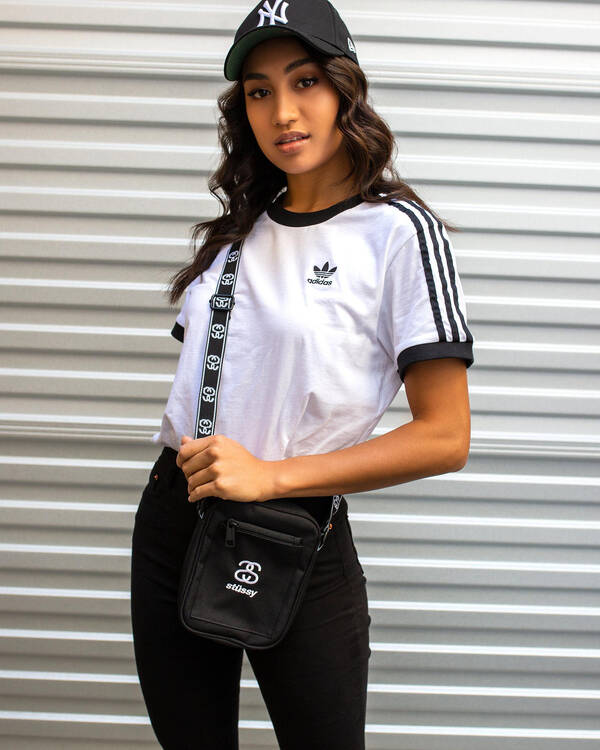 Adidas 3 Stripes T-Shirt for Womens