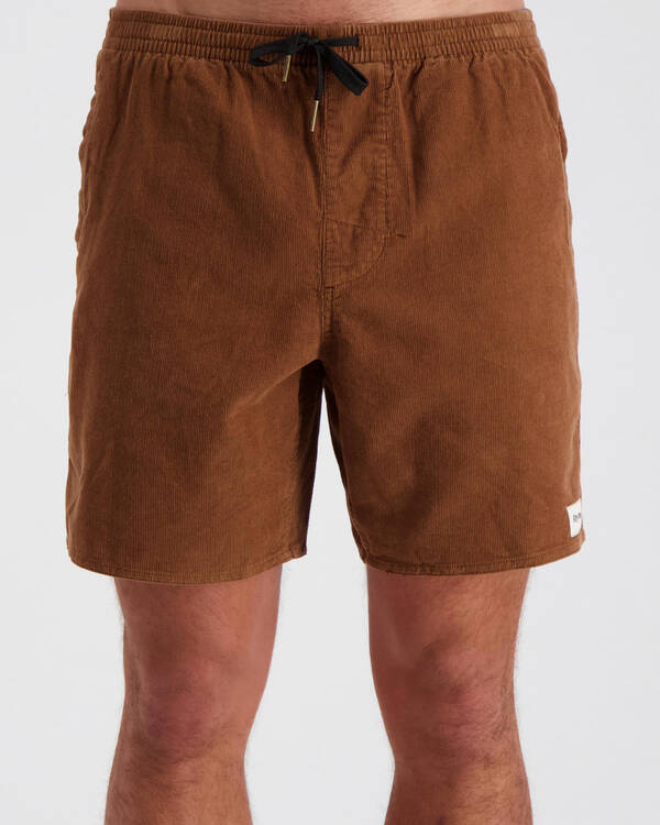 Rhythm Corduroy Jam Shorts for Mens