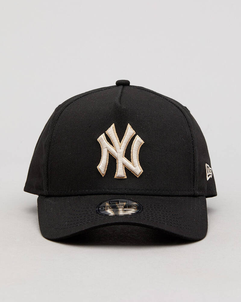 New Era Boy's New York Yankees 9Forty A Frame Snapback Cap for Mens