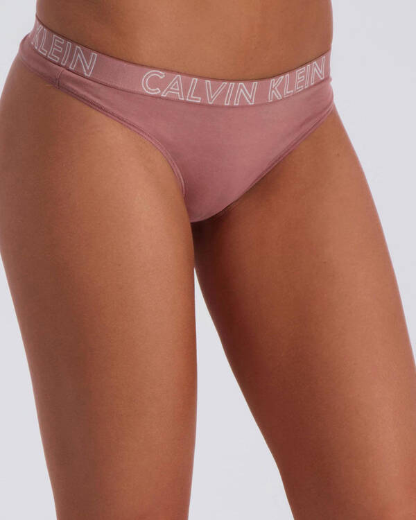 Calvin Klein Cotton Thong for Womens