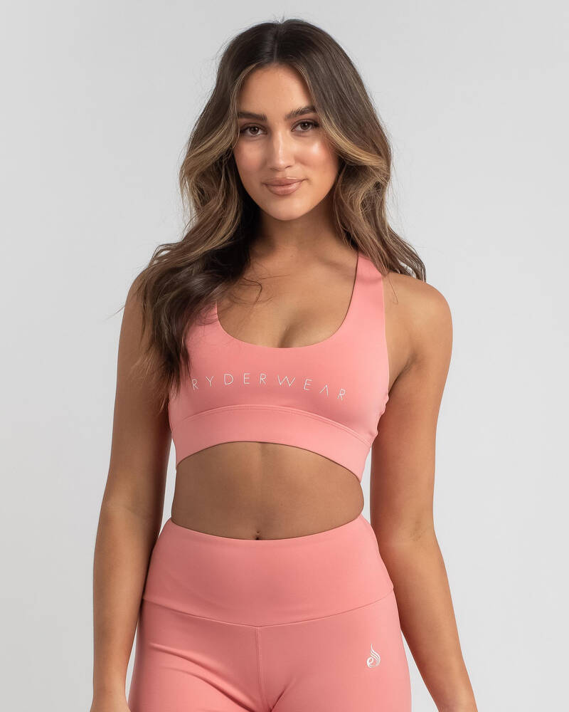 Ryderwear Staples Cross Over Sports Bra for Womens