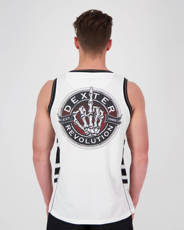 Dexter Knuckles Mesh Singlet for Mens