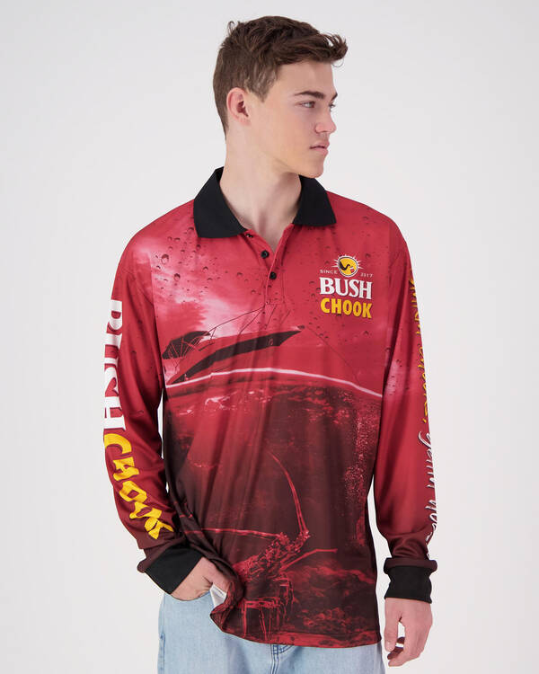 Bush Chook Bush Chook Fishing Jersey for Mens